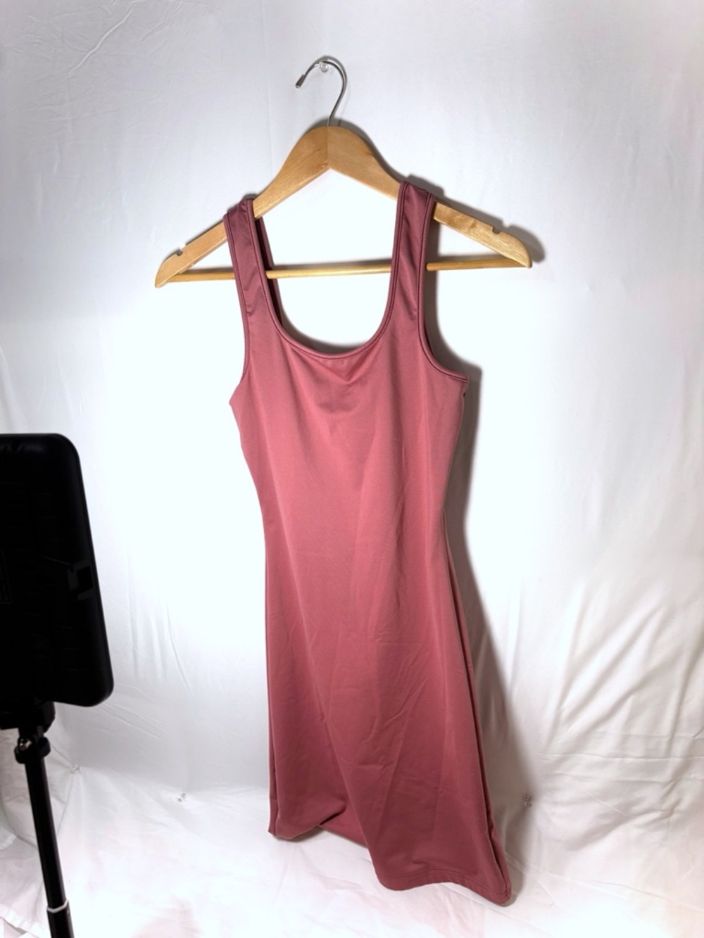 Source Unknown Rosewood Midi Tank Dress